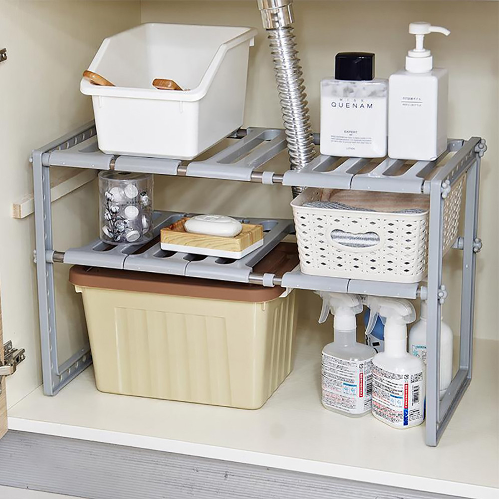 Organizador Bajo Fregadero de  - Home Depot Bathroom Sink reseña y precio