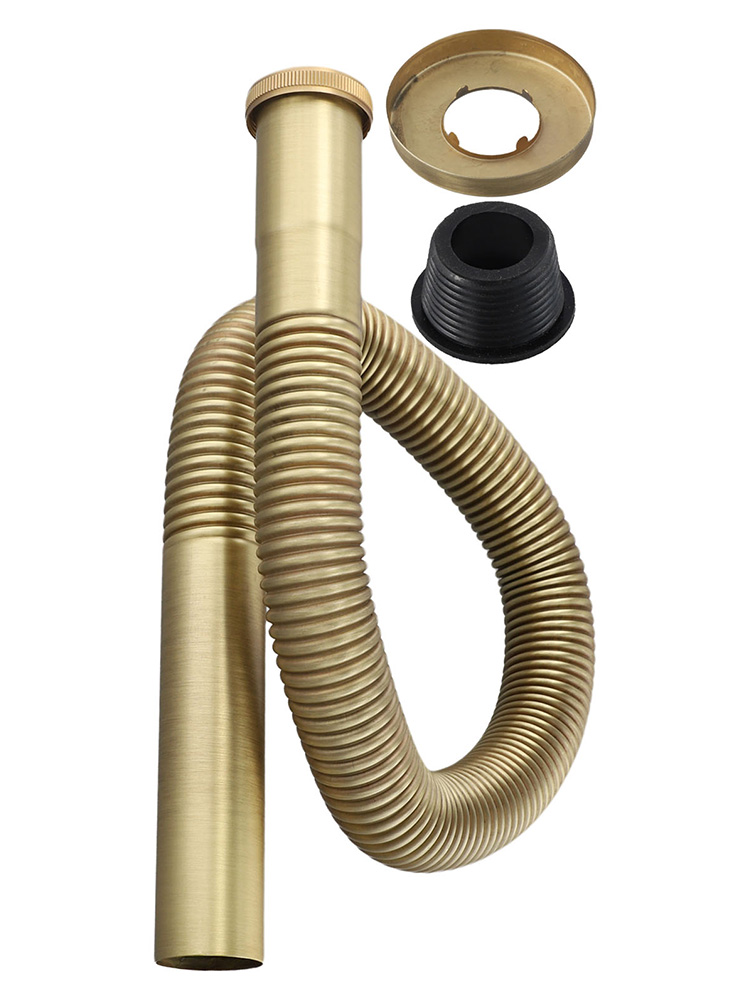 Manguera Flexible de latón, si - Home Bathroom Plumbing reseña y precio