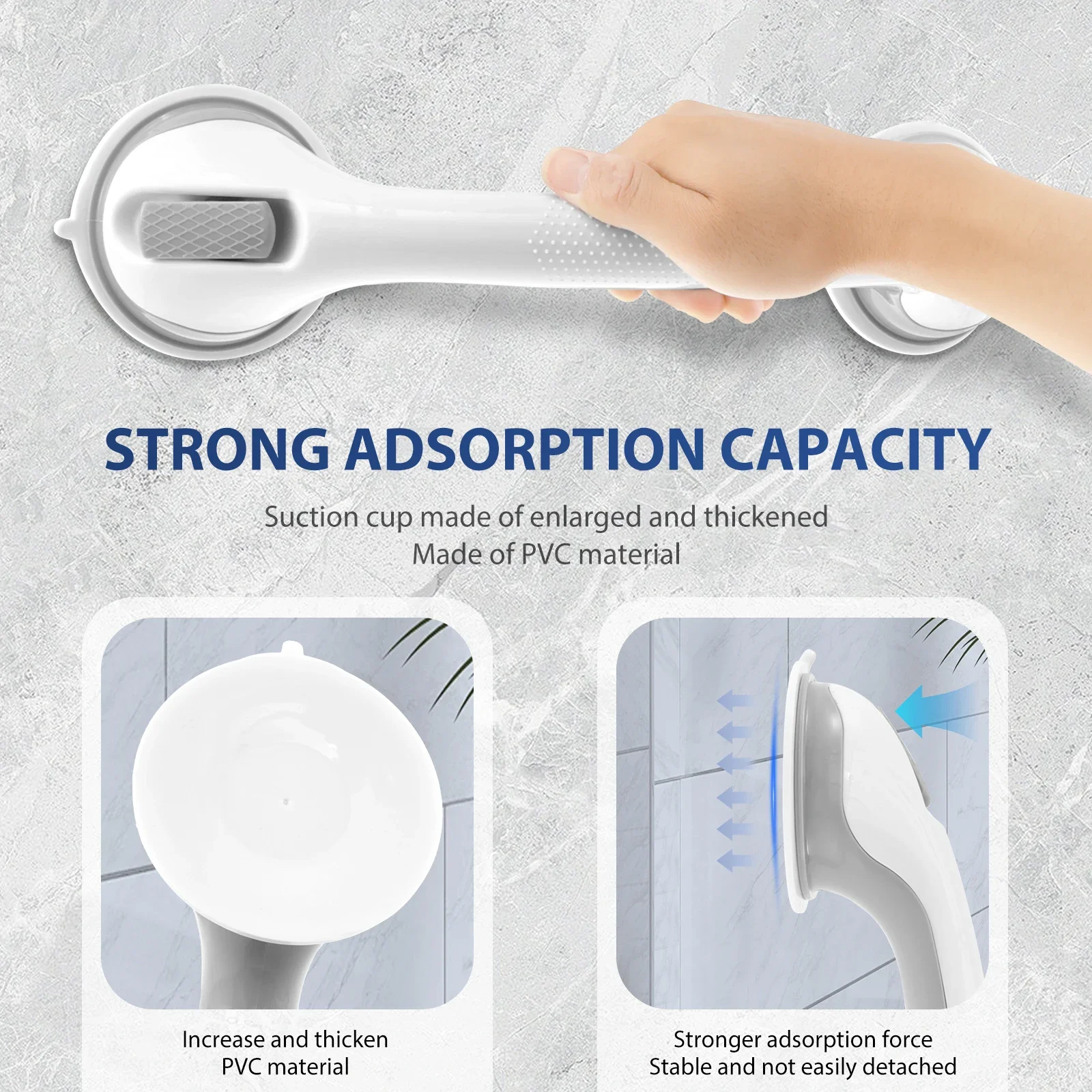 Barra de agarre para ducha ant - Home Bathroom Grab Bar reseña y precio