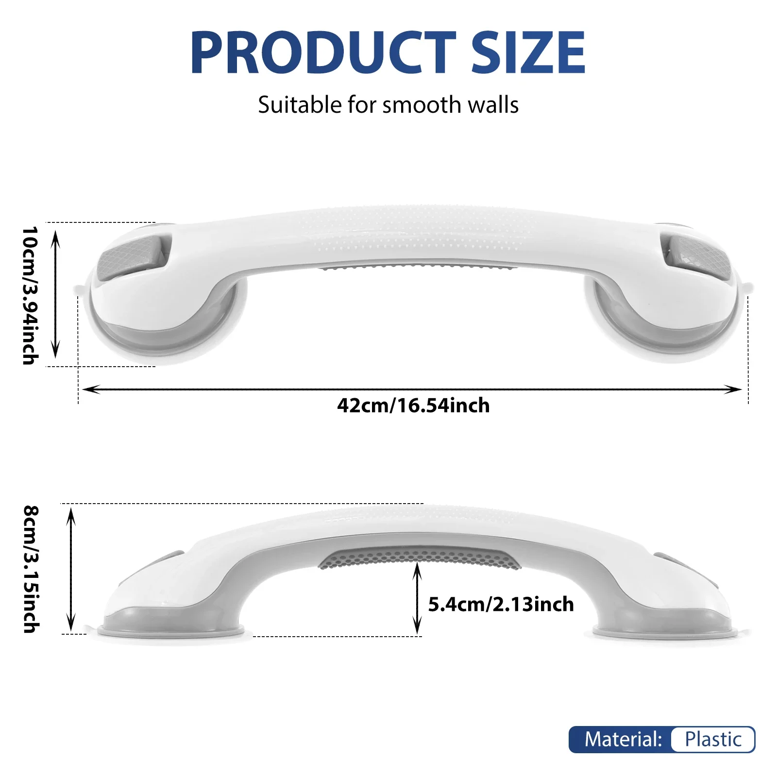 Barra de agarre para ducha ant - Home Bathroom Grab Bar reseña y precio