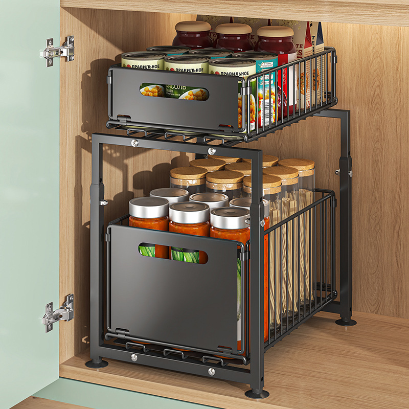 Organizador de Gabinete Desliz - Home Depot Bathroom Sink reseña y precio