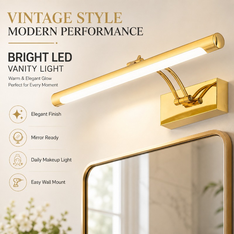 Lámpara de Pared LED Vintage d - Home Bathroom Vanity reseña y precio