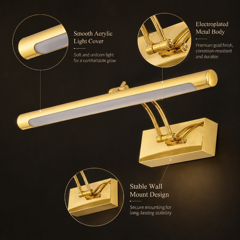 Lámpara de Pared LED Vintage d - Home Bathroom Vanity reseña y precio
