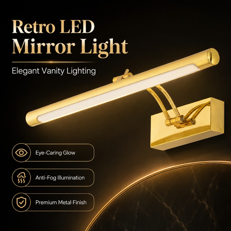 Lámpara de Pared LED Vintage d - Home Bathroom Vanity reseña y precio