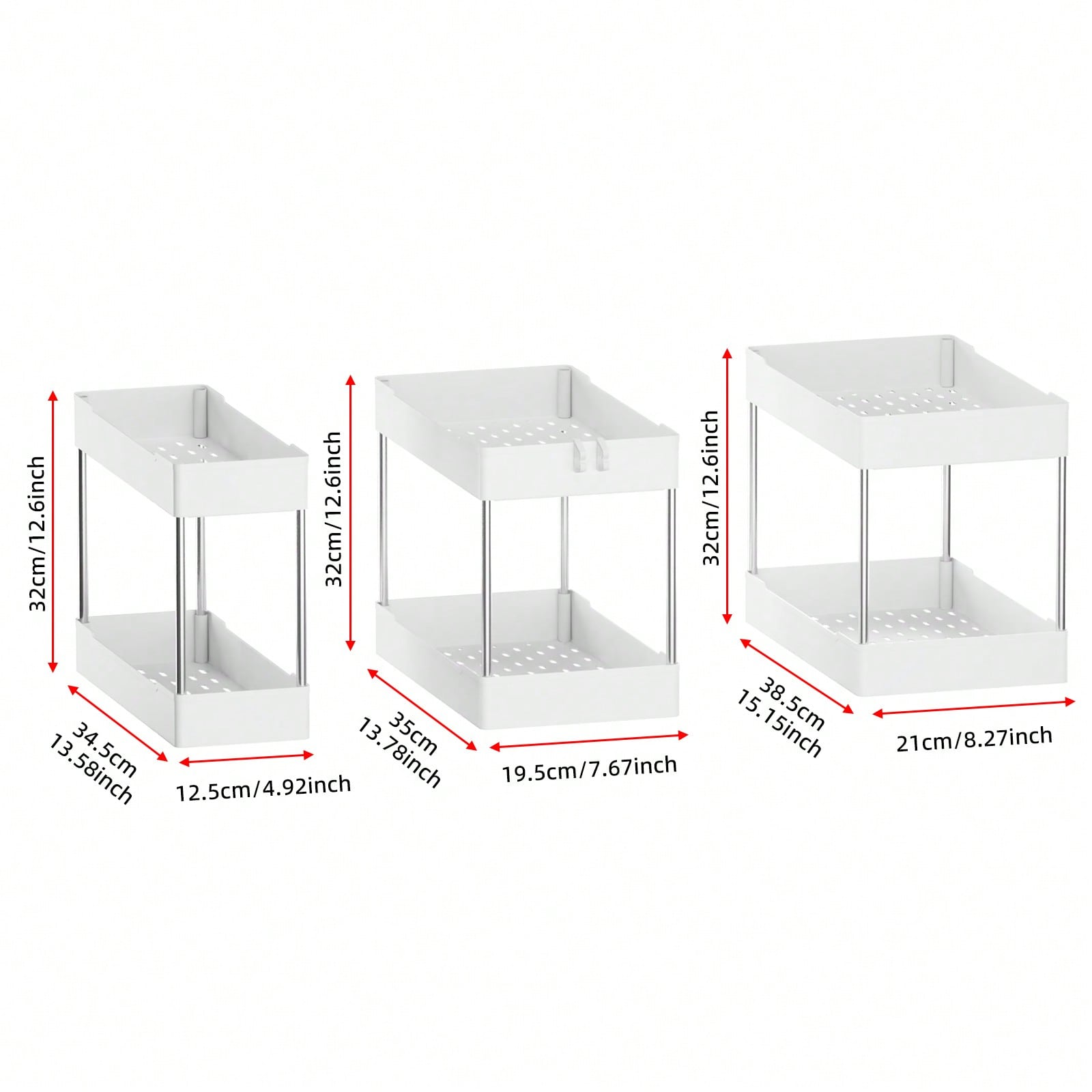 Juego de 3 estantes de almacen - Home Depot Bathroom Sink reseña y precio