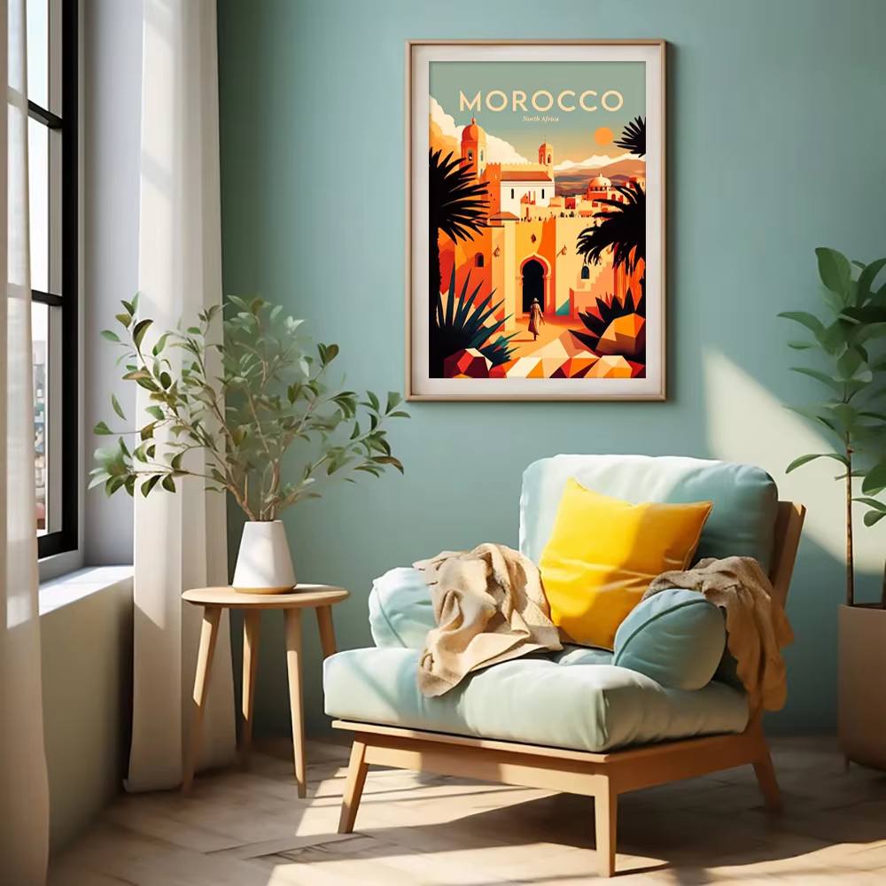 Pintura al Óleo de Animales Ad - Home Bathroom Wallpaper reseña y precio