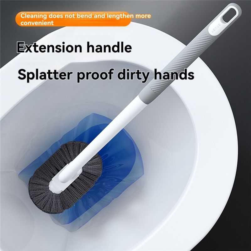 ABLA-Escobilla de baño de mang - Home Needs Bathroom Cleaning reseña y precio