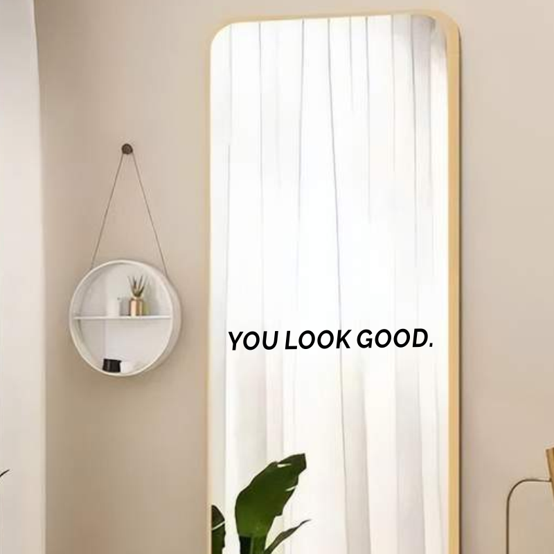 Pegatina de Pared con Espejo ' - Home Goods Bathroom Mirrors reseña y precio