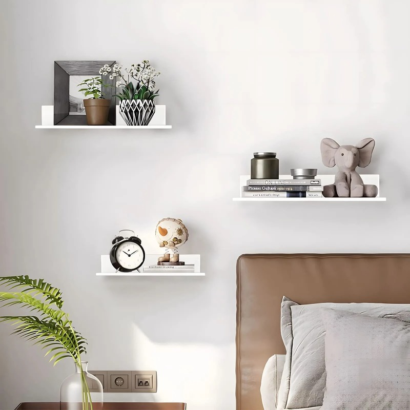 Estantes Flotantes de Metal, E - Home Bathroom Shelf reseña y precio