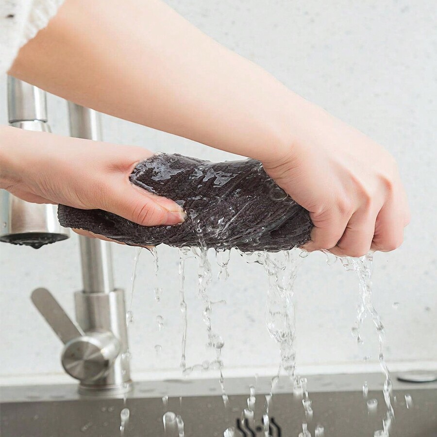 Juego de Paños de Limpieza Gri - Home Kitchen Bathroom Cleaning reseña y precio