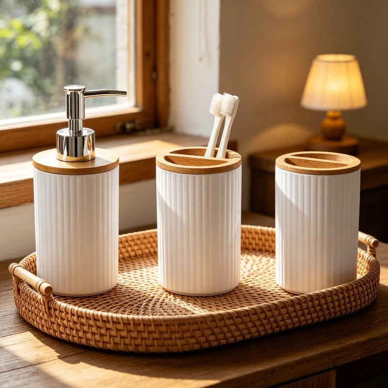 Dispensador de jabón líquido,  - Home Bathroom Soap Dispenser reseña y precio