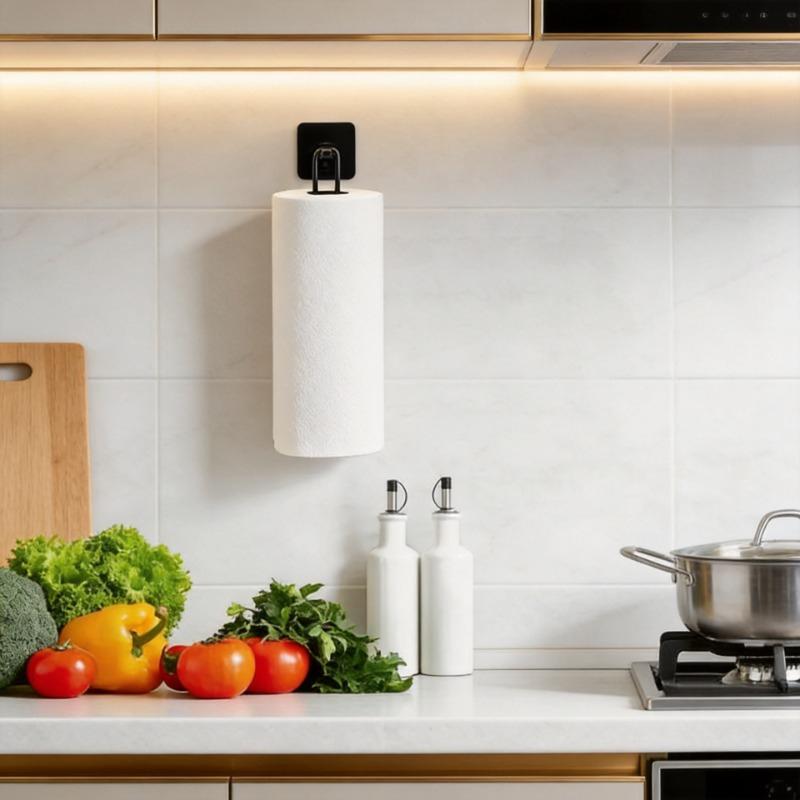 Soporte de lujo para papel hig - Home Bathroom Paper Towel Holder reseña y precio