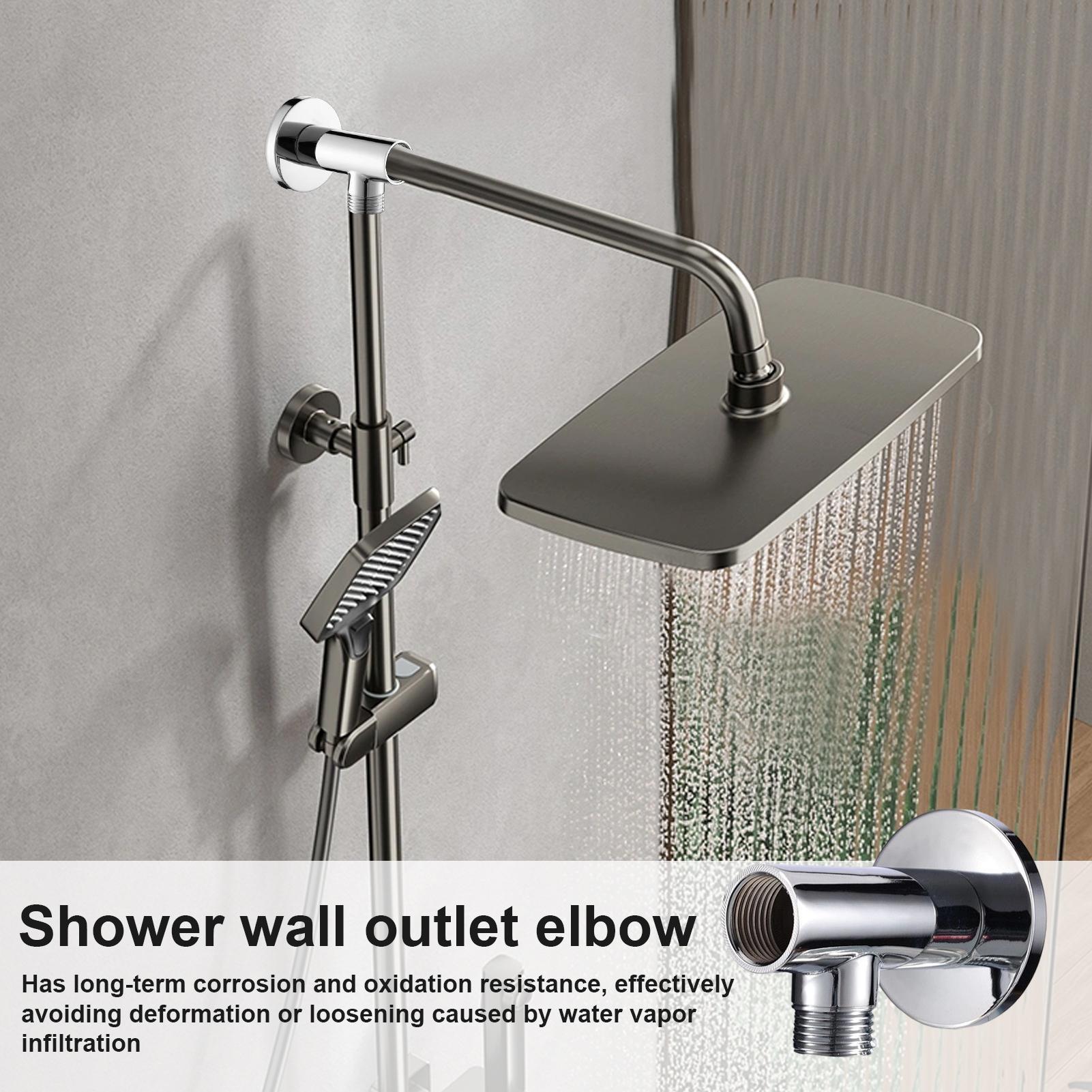 Codo de ducha, salida de ducha - Home Bathroom Plumbing reseña y precio