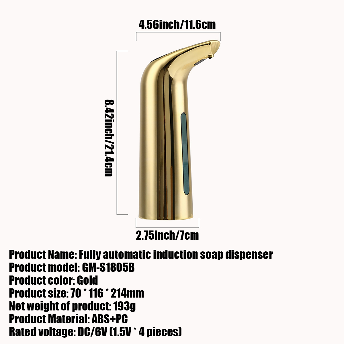 Dispensador Automático de Jabó - Home Needs Bathroom Cleaning reseña y precio