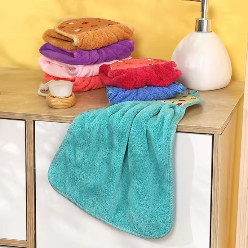 4 Toallas Pequeñas de Mano par - Home Kitchen Bathroom Cleaning reseña y precio