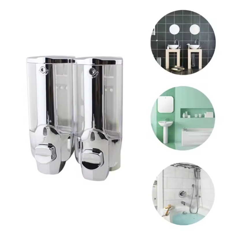 Nuevo dispensador de jabón ABS - Home Bathroom Wall Soap Dispenser reseña y precio