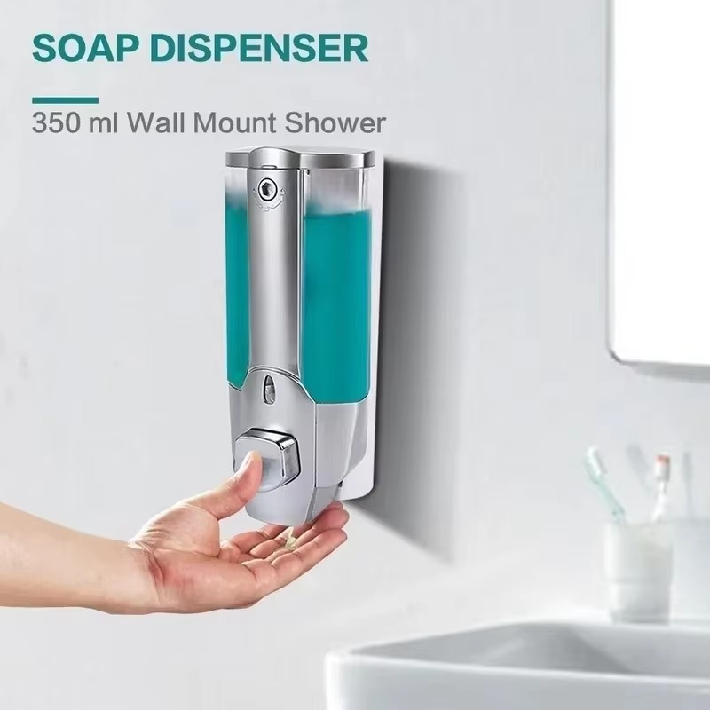 Nuevo dispensador de jabón ABS - Home Bathroom Wall Soap Dispenser reseña y precio