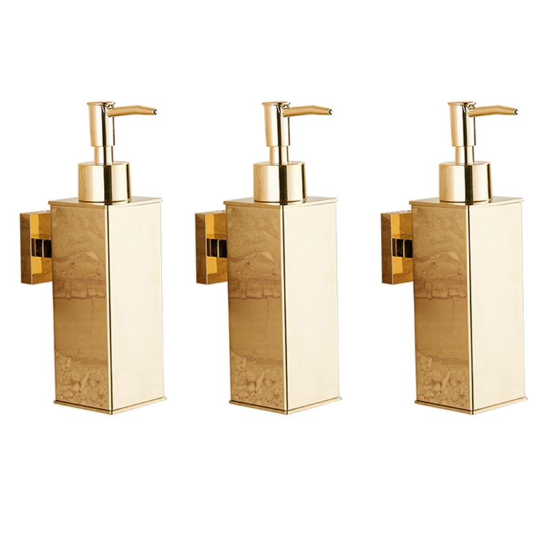 Dispensador de jabón líquido 3 - Home Bathroom Wall Soap Dispenser reseña y precio