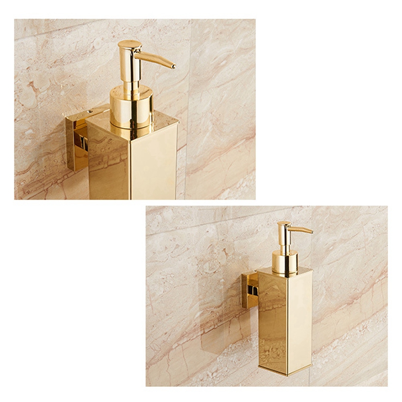 Dispensador de jabón líquido 3 - Home Bathroom Wall Soap Dispenser reseña y precio