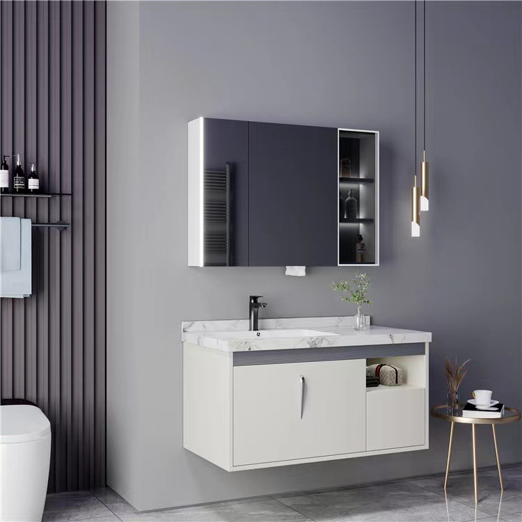 Mueble de Baño Moderno Flotant - Home Living Bathroom Vanity reseña y precio