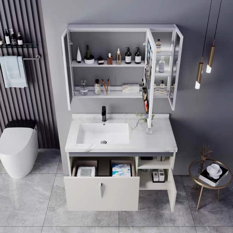 Mueble de Baño Moderno Flotant - Home Living Bathroom Vanity reseña y precio