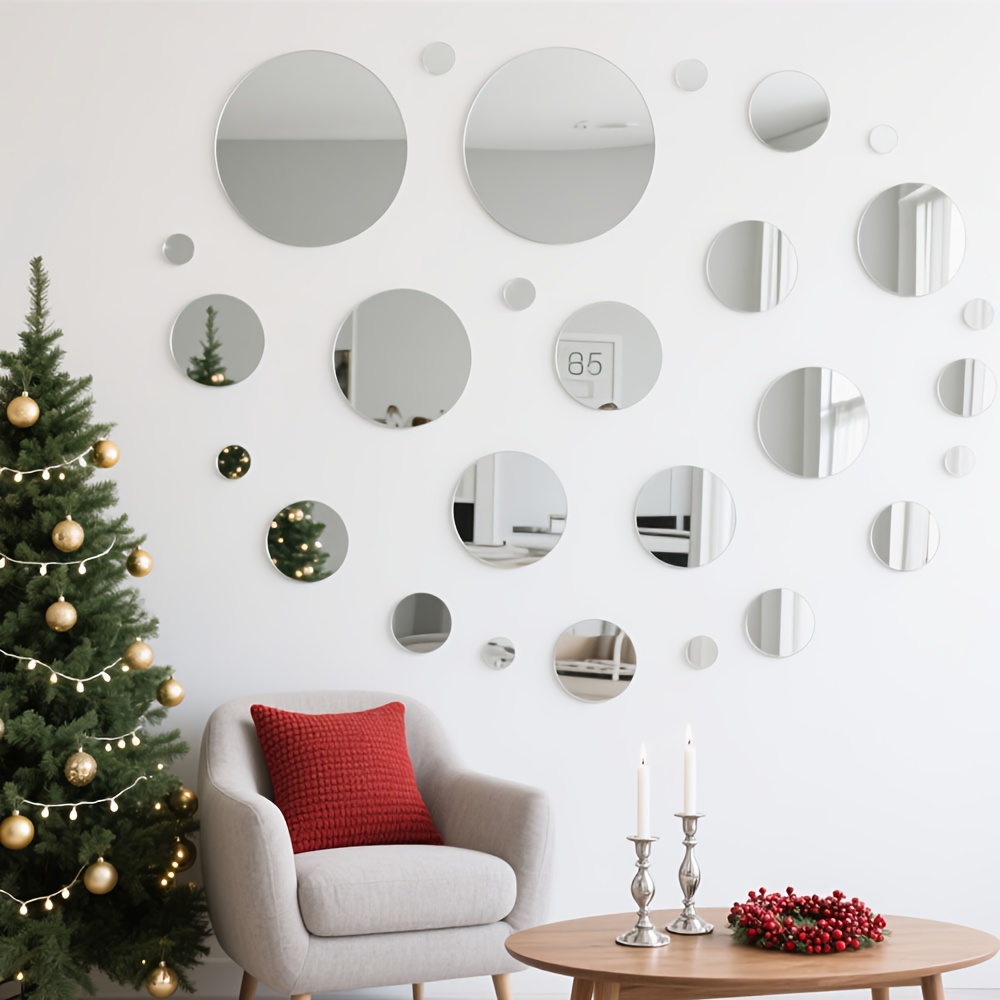 Pegatinas de pared de espejo a - Home Goods Bathroom Mirrors reseña y precio