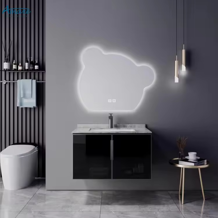 Mueble de Baño Moderno con Esp - Home Living Bathroom Vanity reseña y precio