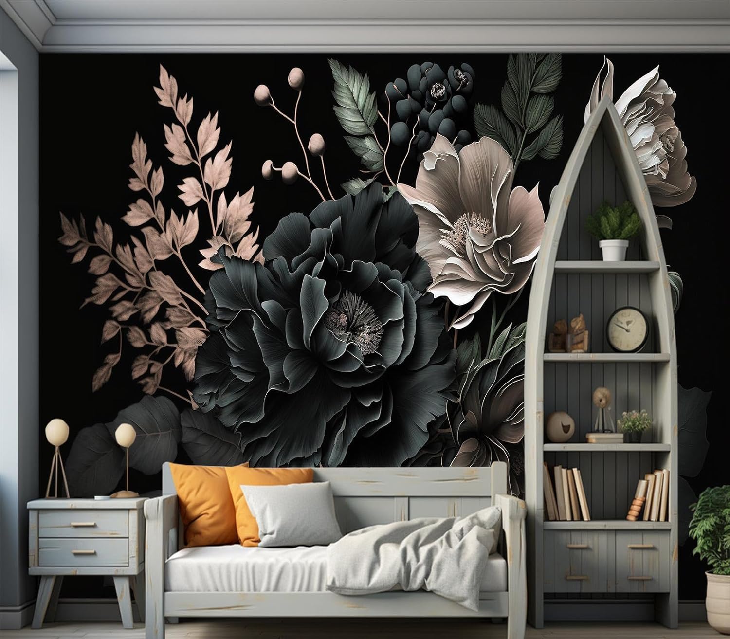 Mural de Tapicería con Diseño  - Home Bathroom Wallpaper reseña y precio