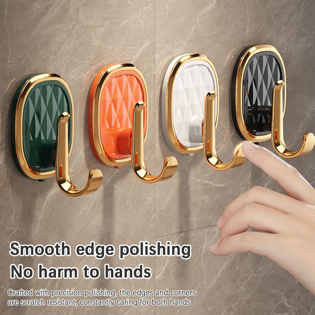 Ganchos de pared adhesivos fue - Home Bathroom Shelf reseña y precio