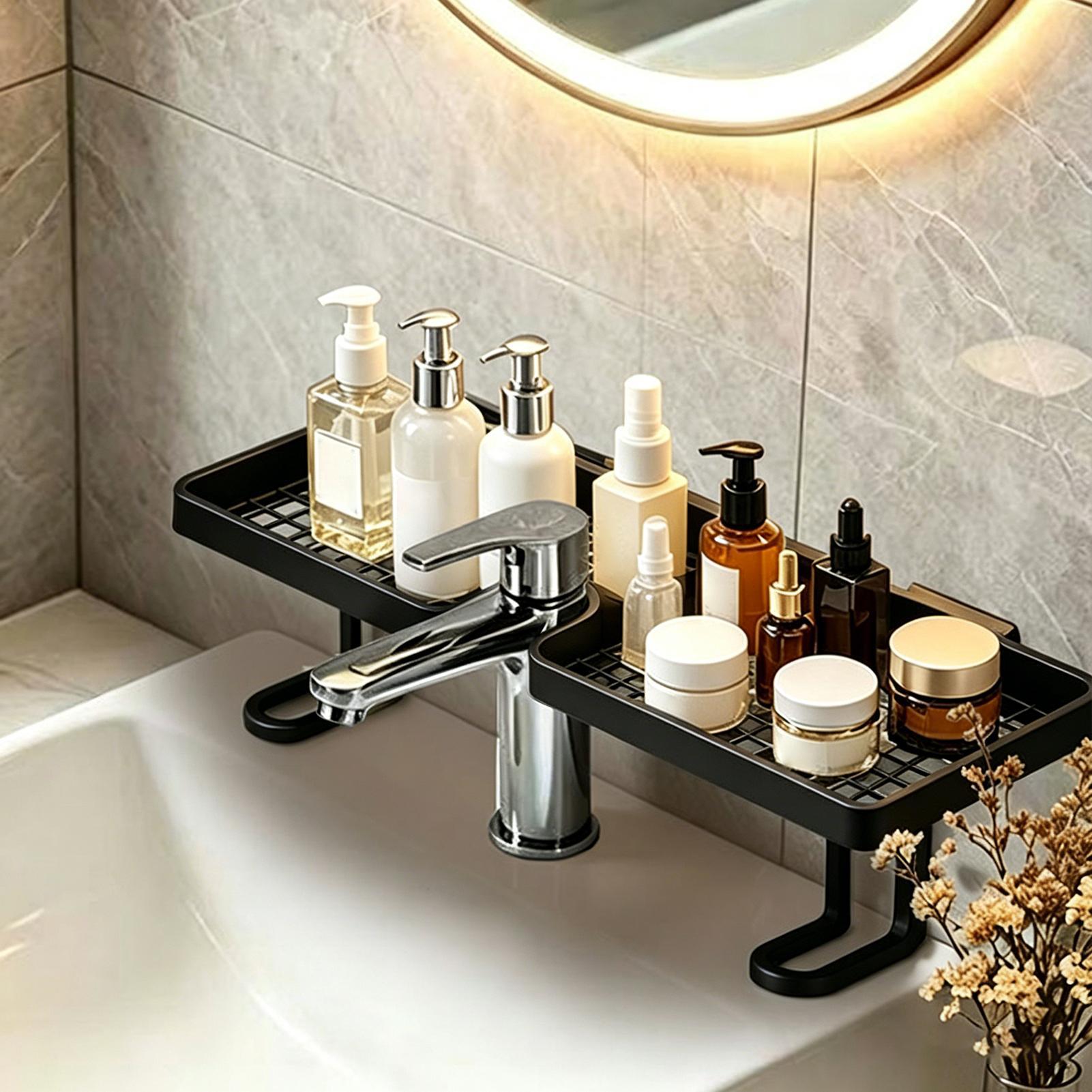 Estante para grifo de lavabo d - Home Depot Bathroom Sink reseña y precio