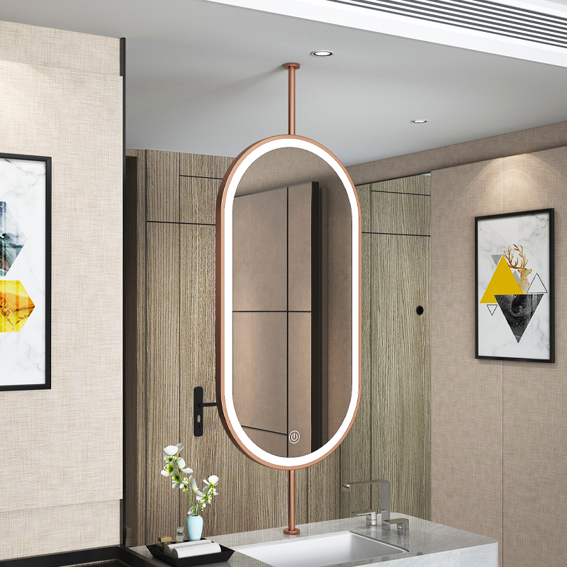 Espejo Ovalado Colgante de Tec - Home Living Bathroom Vanity reseña y precio