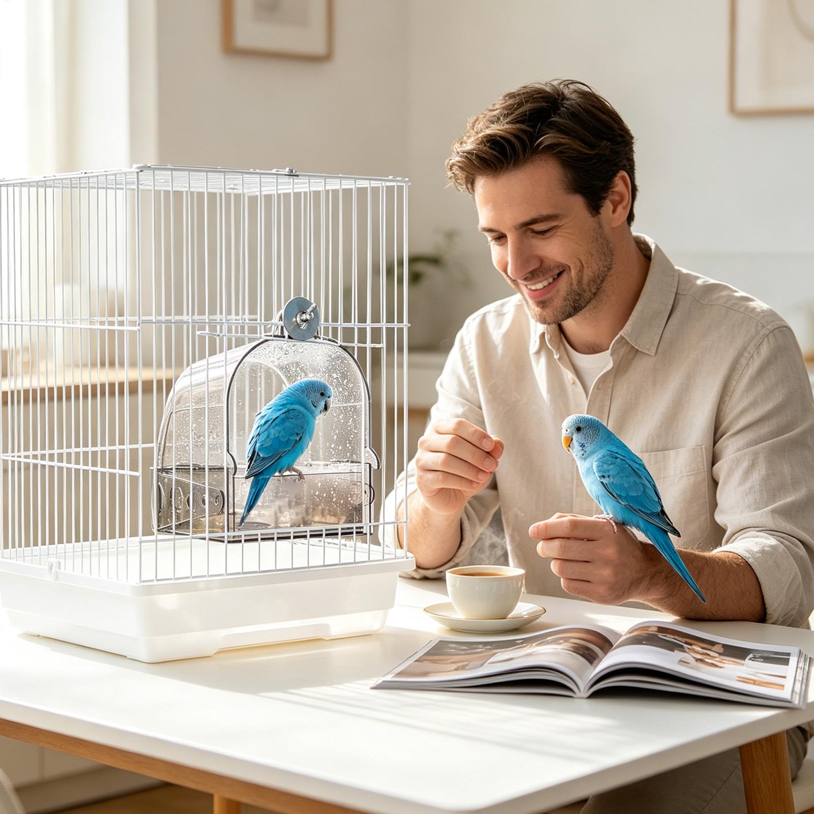 Baño para Pájaros para Jaula,  - Home Bath reseña y precio