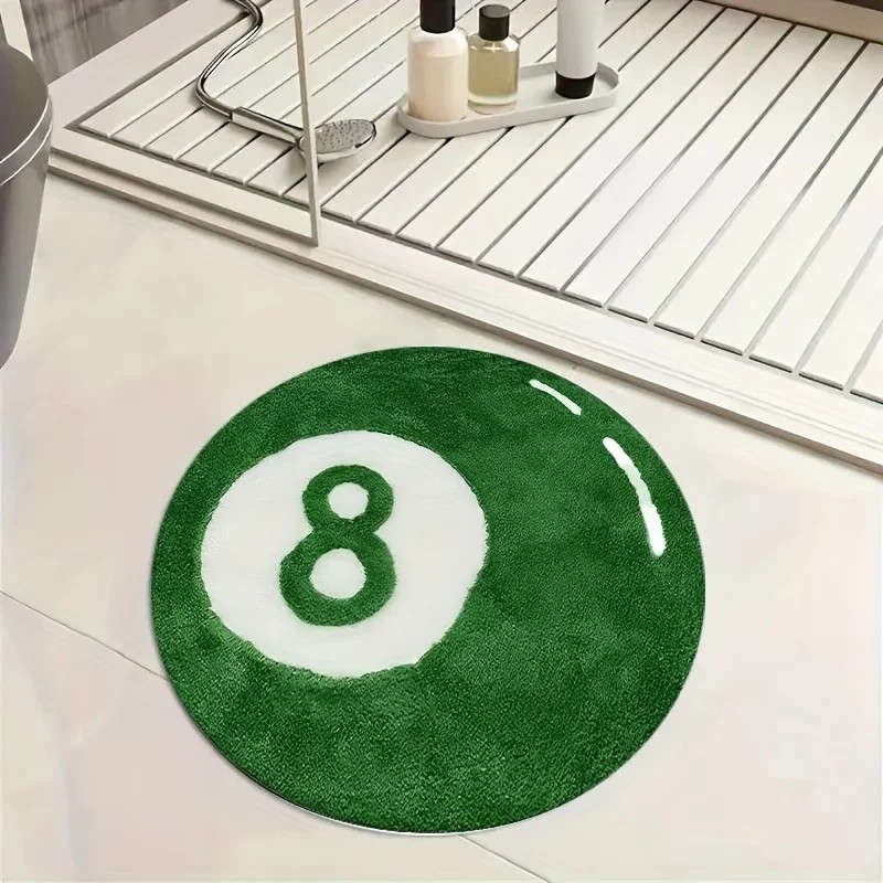Alfombra Redonda Antideslizant - Home Bathroom Movie reseña y precio
