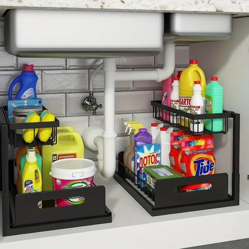 Organizador de 2 niveles para  - Home Depot Bathroom Sink reseña y precio